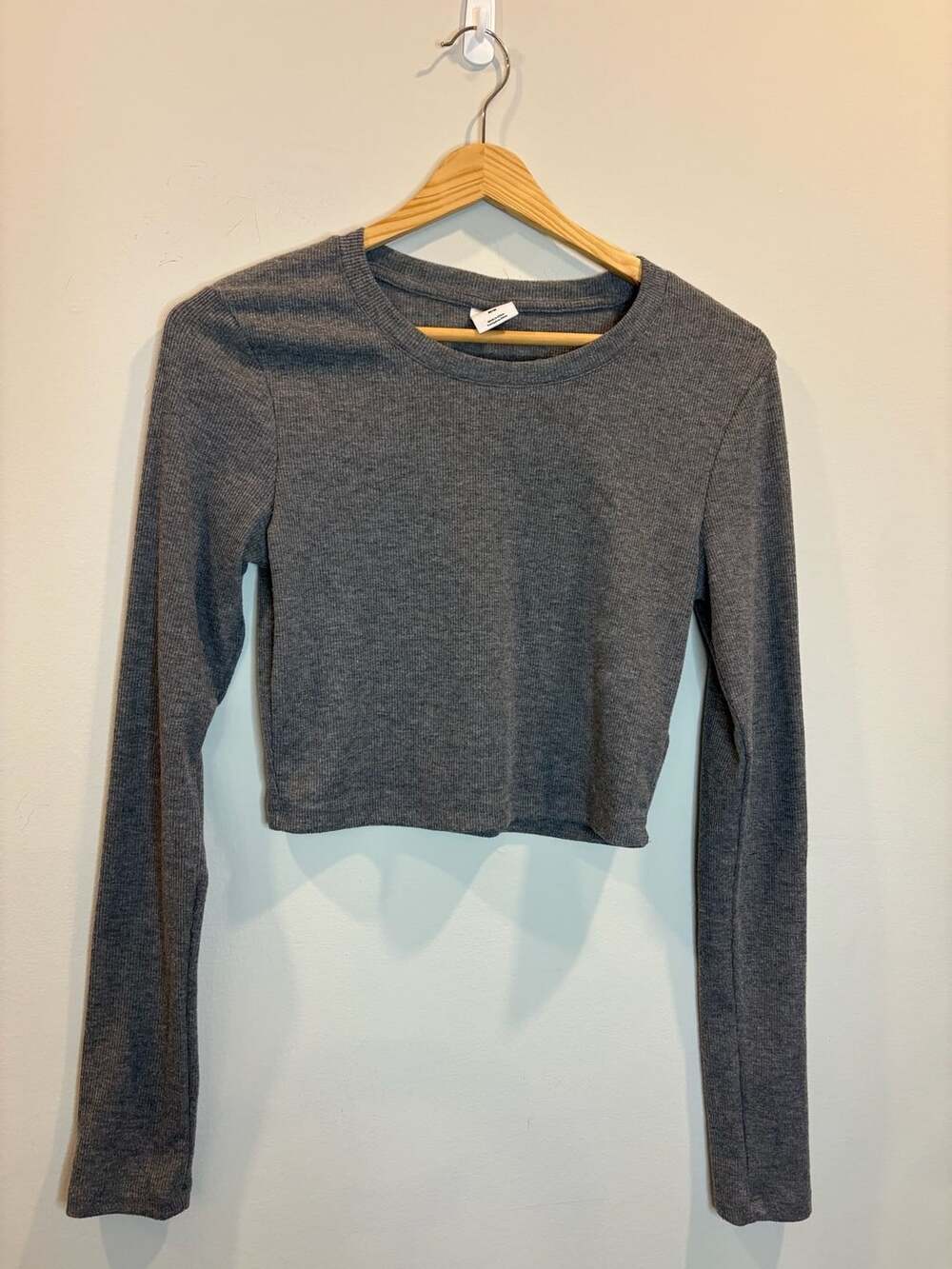 J.O.&Co Long Sleeve Crop Top